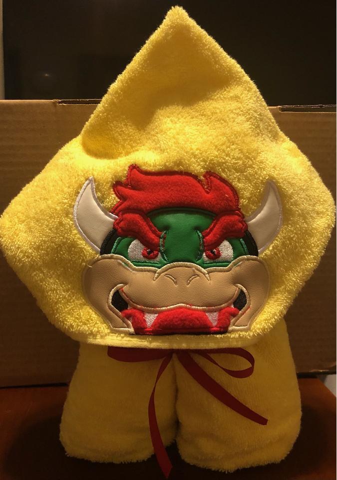 Bowser - Hooded Towel