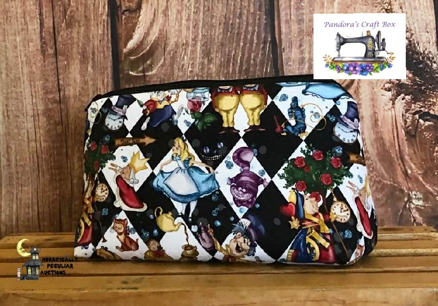 Wonderland Cosmetic Bag