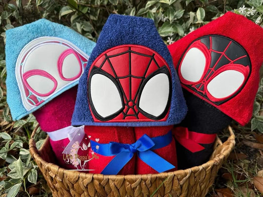 Spidey and Friends Hooded Towel