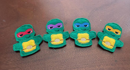 TMNT Finger Puppets