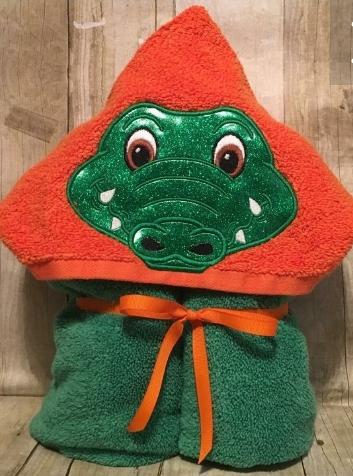 Gator - Hooded Towel